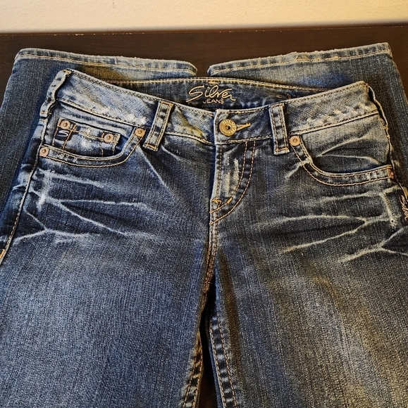 Silver Aiko Jeans - Picture 3 of 14